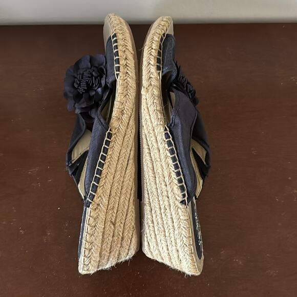 Life Stride | Bloom 3D Floral Navy Slides Size 11 - Picture 3 of 8